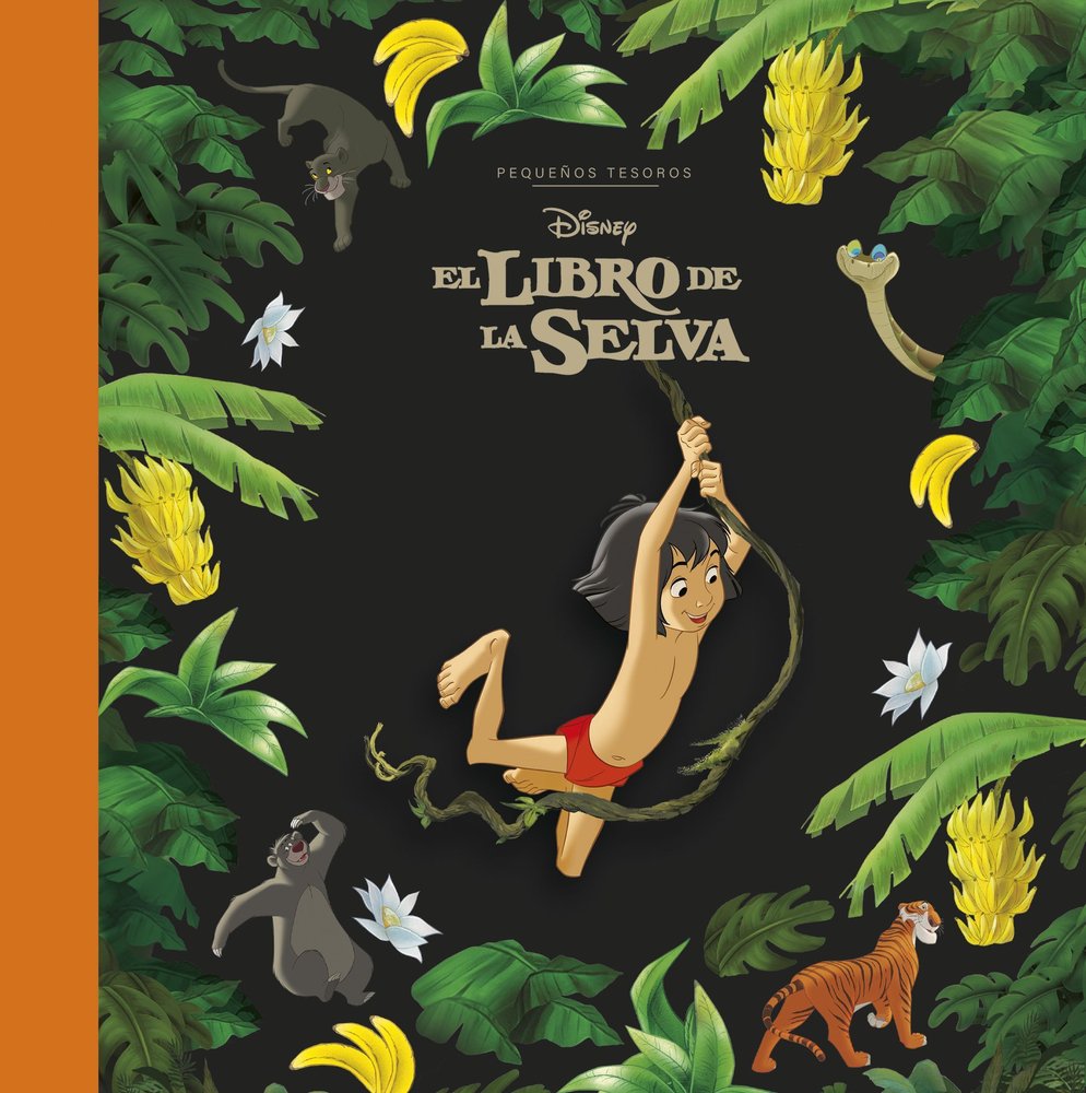 EL LIBRO DE LA SELVA. PEQUEÑOS TESOROS DISNEY, de DISNEY | portada del libro