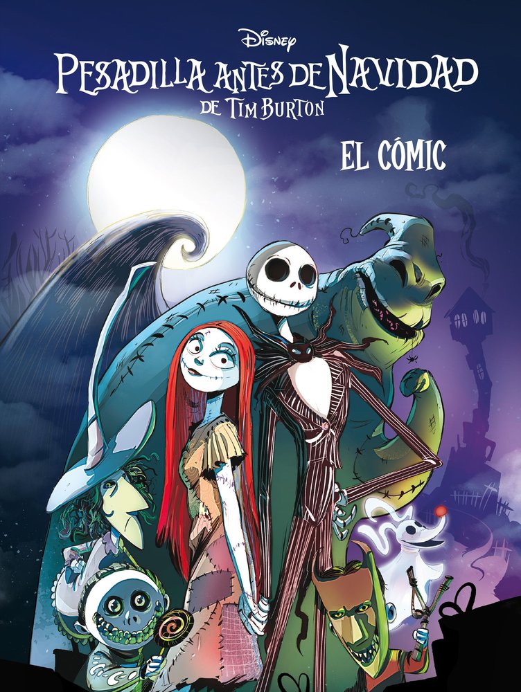 PESADILLA ANTES DE NAVIDAD. EL COMIC, de DISNEY | portada del libro