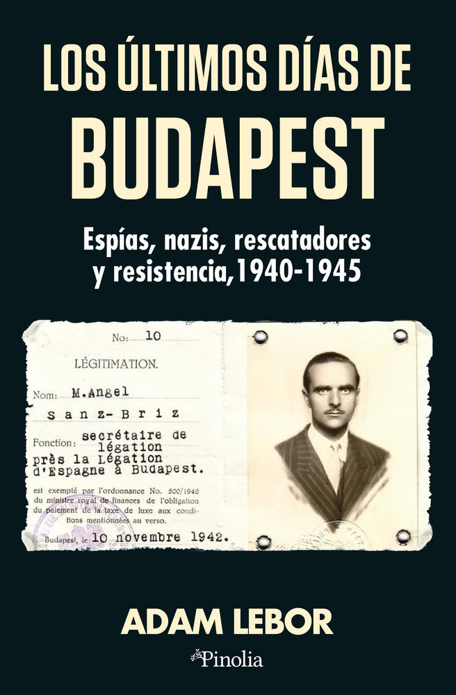Los ultimos dias de budapest, de Lebor,Adam | portada del libro