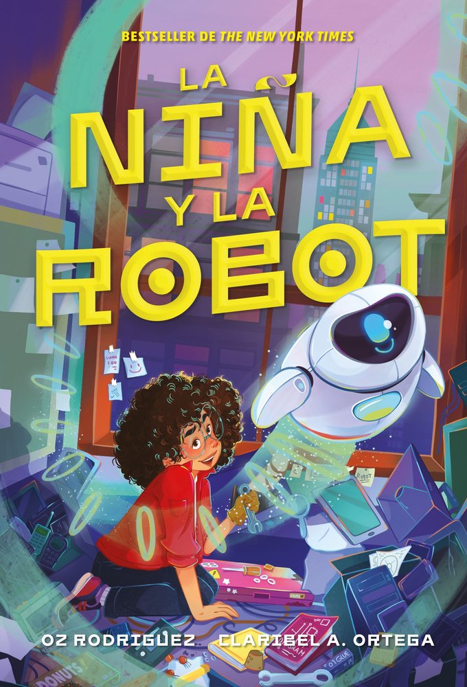 NIÑA Y LA ROBOT,LA, de A ORTEGA,CLARIBEL | portada del libro