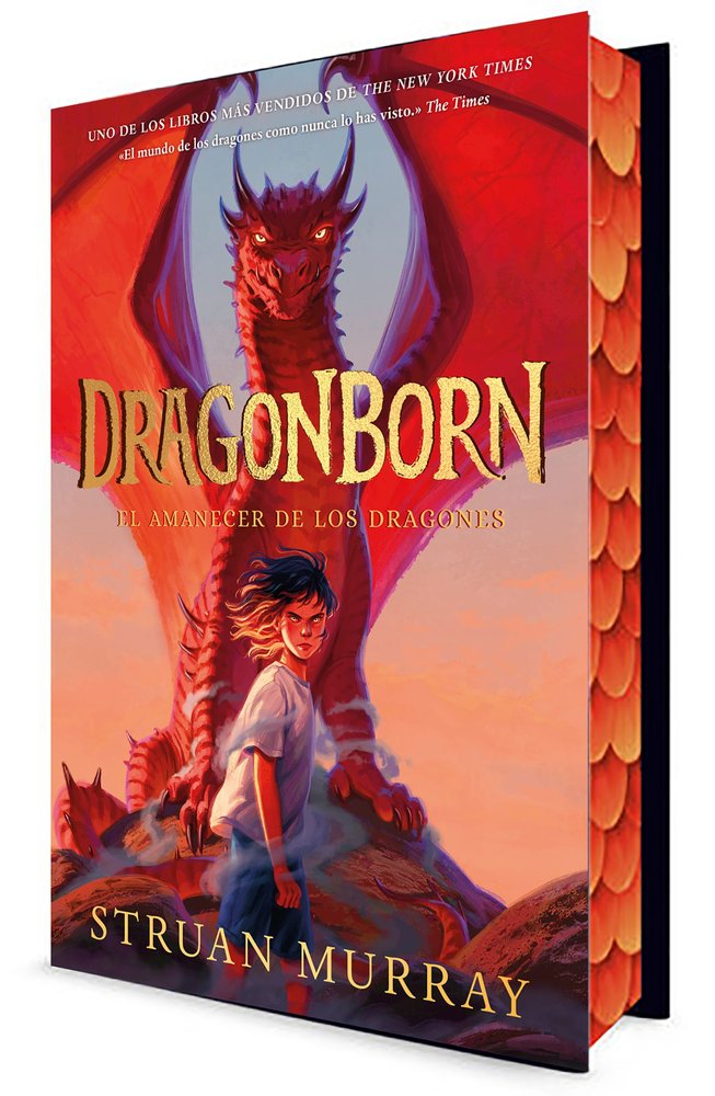 DRAGONBORN. EL AMANECER DE LOS DRAGONES, de MURRAY, STRUAN | portada del libro