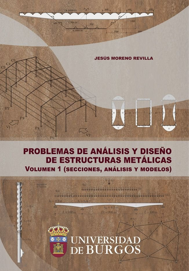 PROBLEMAS DE ANALISIS Y DISEÑO DE ESTRUCTURAS METALICAS, de MORENO REVILLA, JESUS | portada del libro