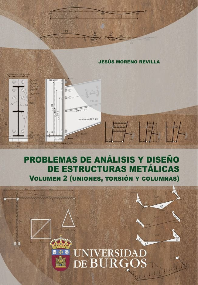 PROBLEMAS DE ANALISIS Y DISEÑO DE ESTRUCTURAS METALICAS, de MORENO REVILLA, JESUS | portada del libro