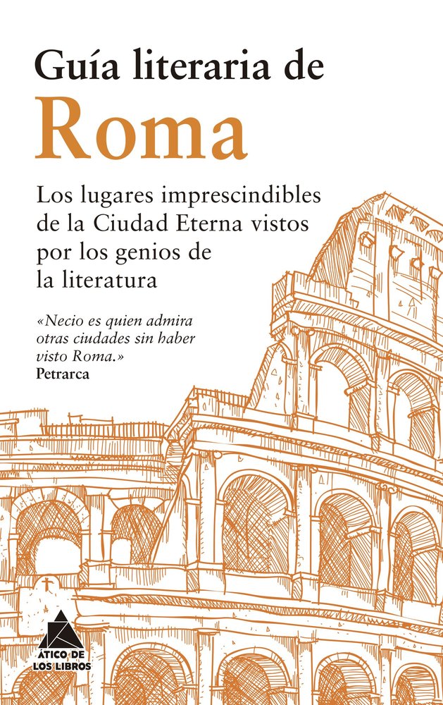 GUIA LITERARIA DE ROMA | portada del libro