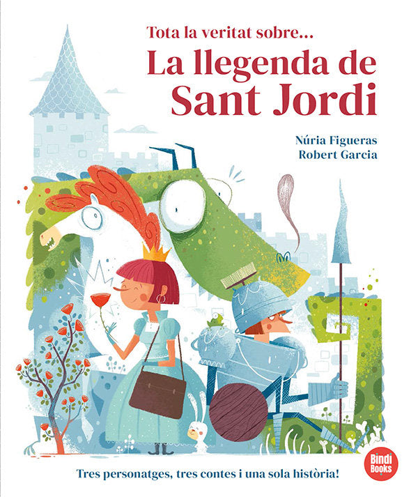 TOTA LA VERITAT SOBRE...LA LLEGENDA DE SANT JORDI, de MIROA FIGUERAS | portada del libro