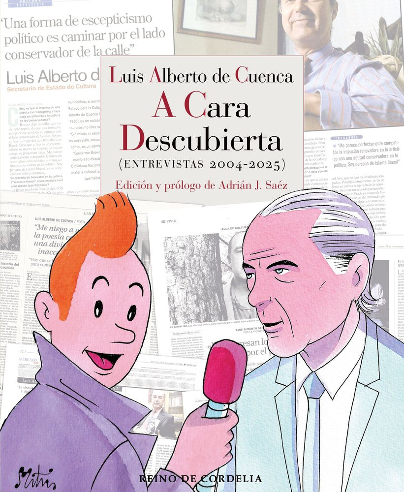 LUIS ALBERTO DE CUENCA A CARA DESCUBIERTA, de DE CUENCA, LUIS ALBERTO | portada del libro
