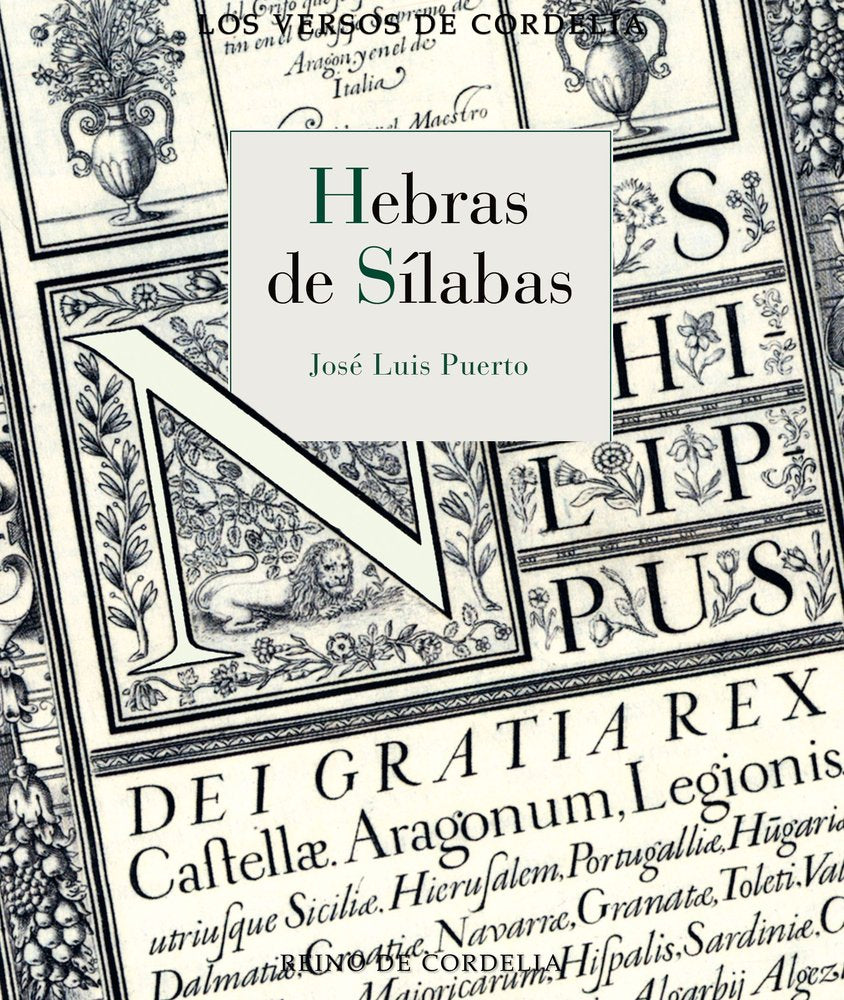 HEBRAS DE SILABAS, de PUERTO, JOSE LUIS | portada del libro