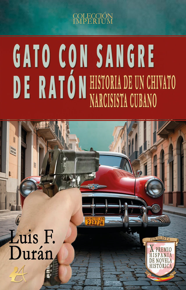 Gato con sangre de ratón, de Durán, Luis F. | portada del libro
