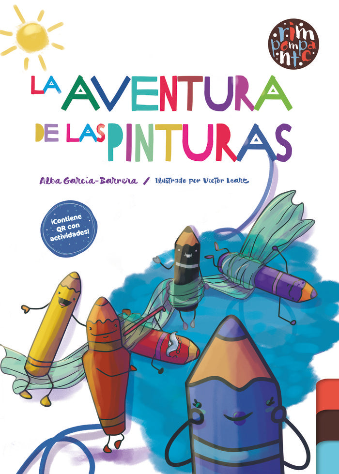 La aventura de las pinturas, de García-Barrera, Alba | portada del libro
