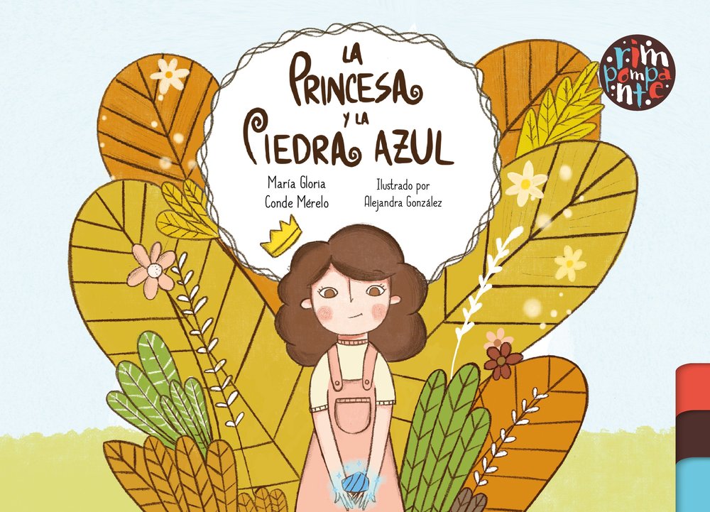 La princesa y la piedra azul, de Conde Mérelo, María Gloria | portada del libro