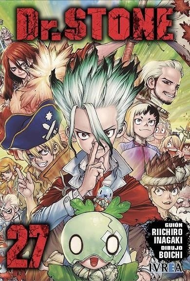 DR STONE N 27 TOMO EXTRA, de INAGAKI RIICHIRO#BOICHI | portada del libro