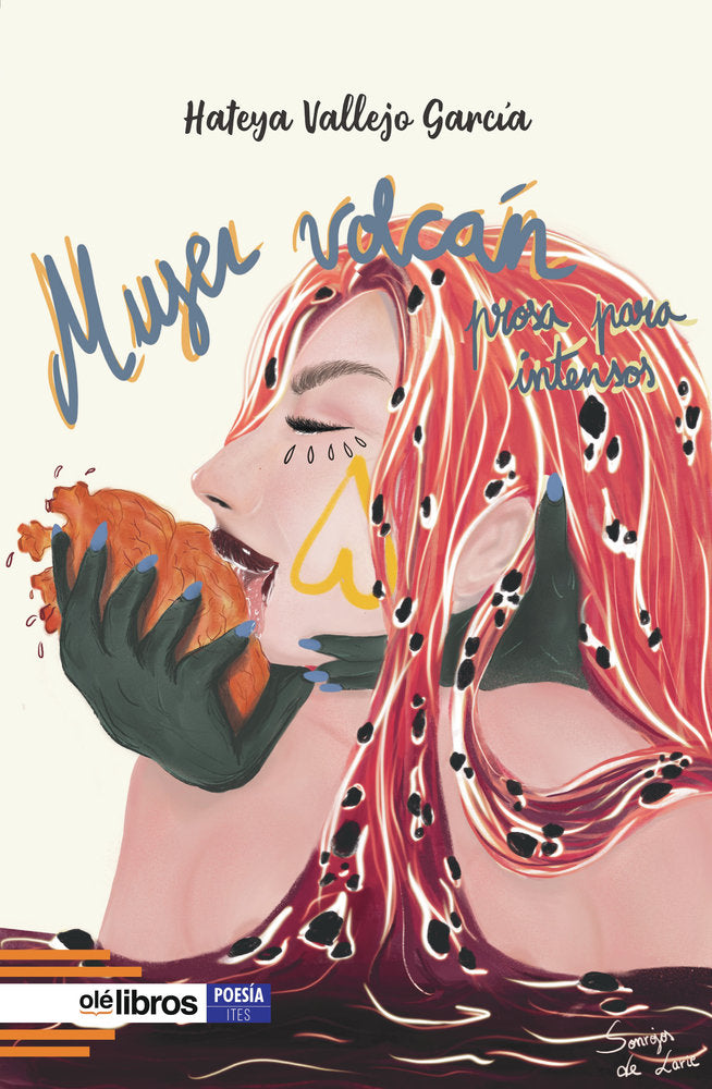 Mujer volcán, de Vallejo García, Hateya | portada del libro