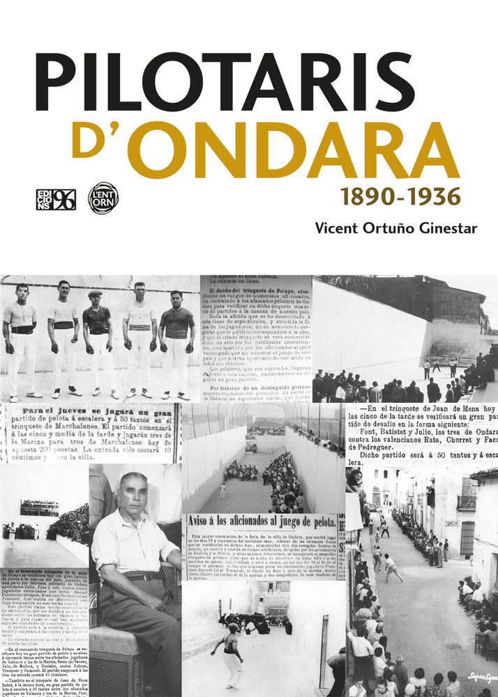 PILOTARIS D'ONDARA (1890-1936), de Ortuño Ginestar, Vicent | portada del libro