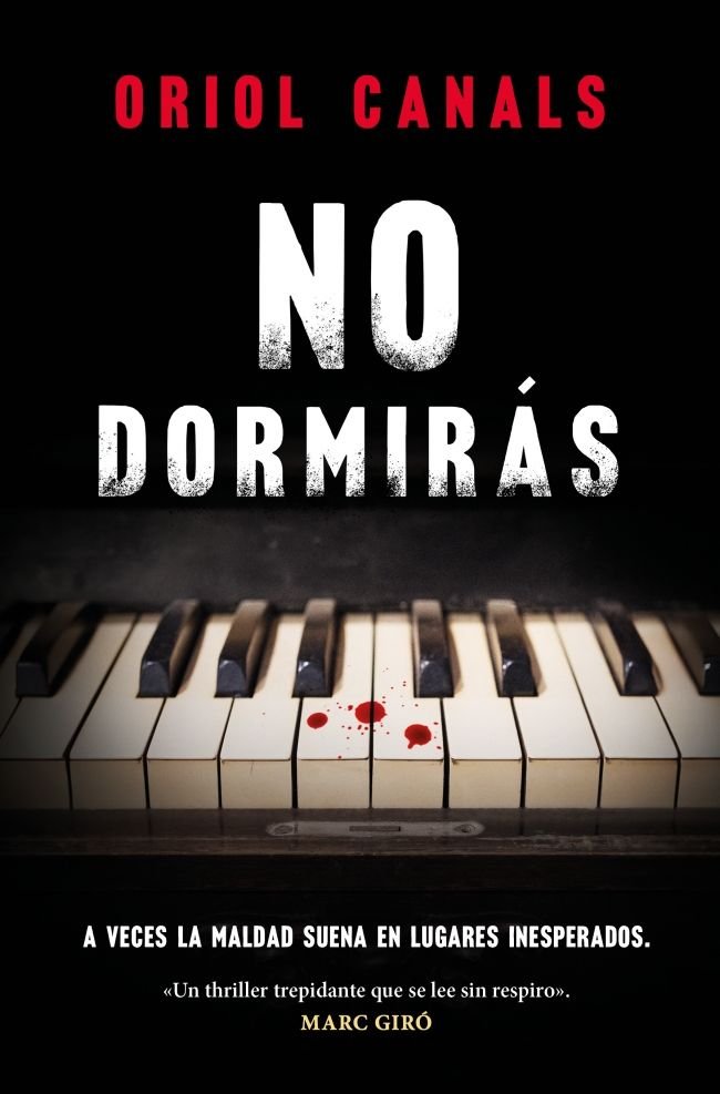 NO DORMIRAS, de ORIOL CANALS | portada del libro