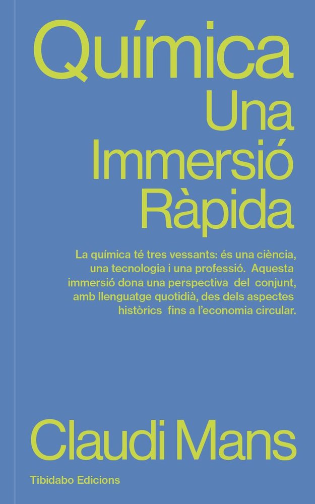 QUIMICA, de MANS, CLAUDI | portada del libro