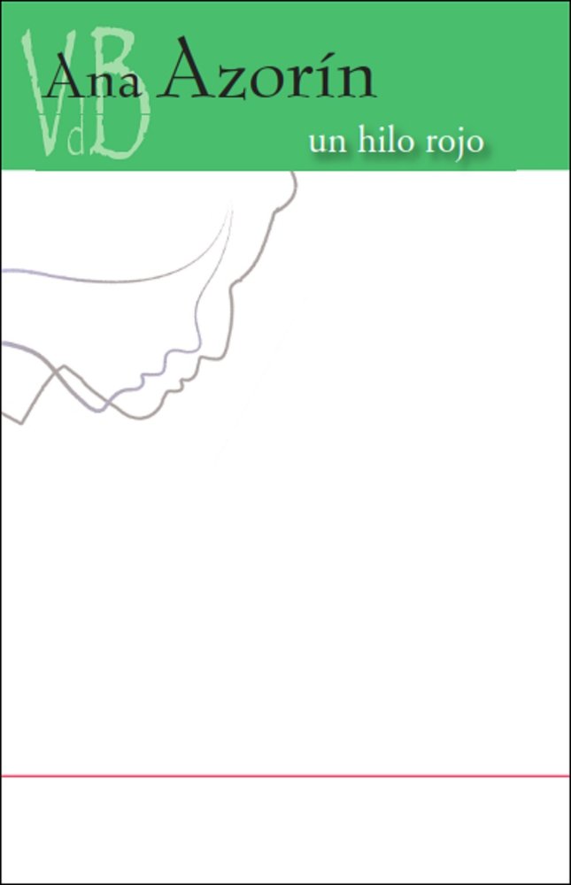 UN HILO ROJO, de ANA AZORIN | portada del libro