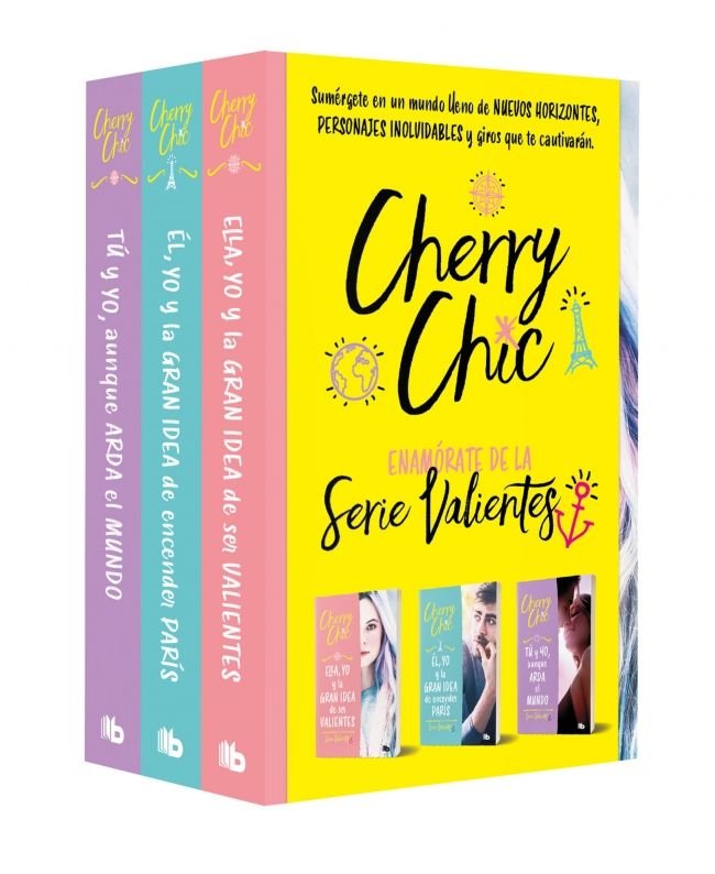 Estuche valientes, de CHERRY CHIC | portada del libro