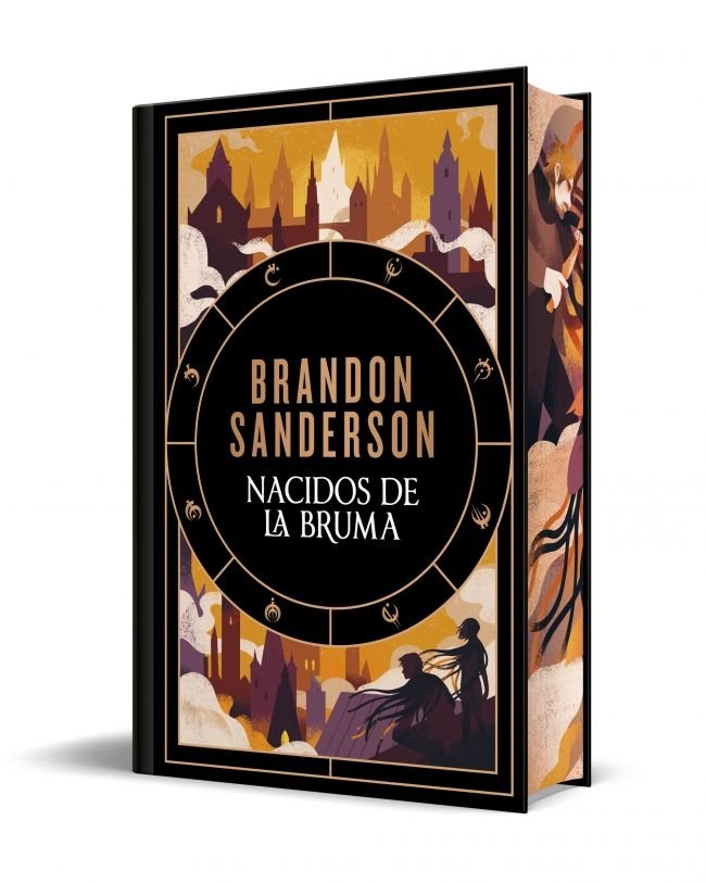 NACIDOS DE LA BRUMA EDICION LIMITADA CON CANTOS TINTADOS TRI, de BRANDON SANDERSON | portada del libro