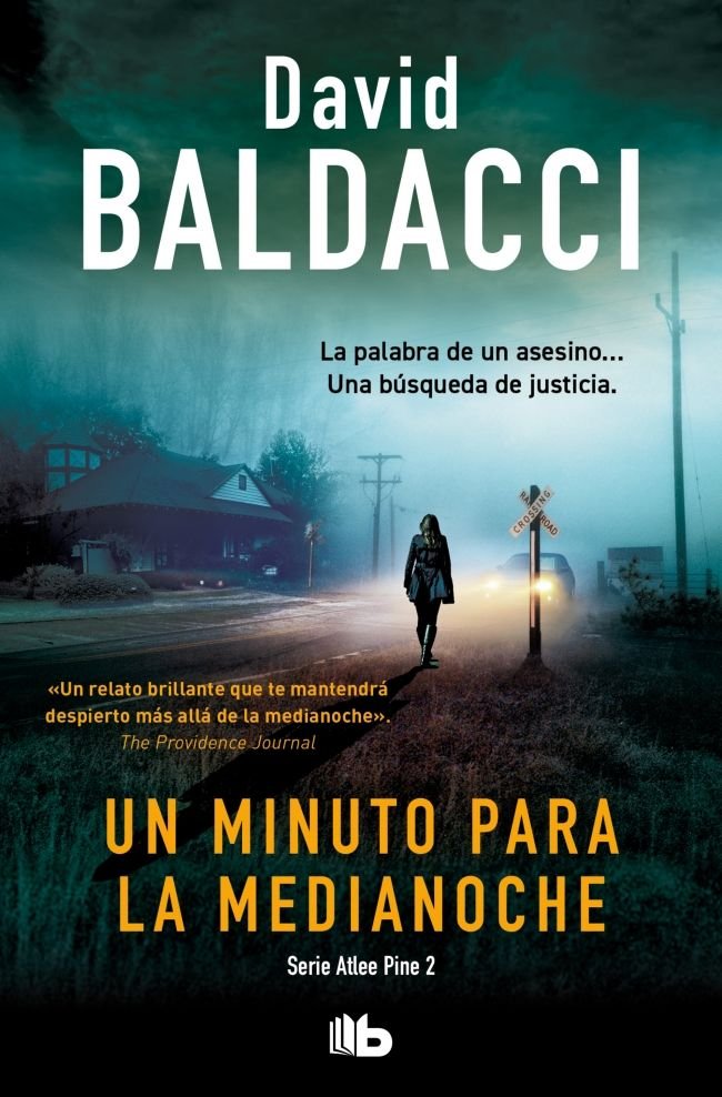 UN MINUTO PARA LA MEDIANOCHE SERIE ATLEE PINE 2, de DAVID BALDACCI | portada del libro