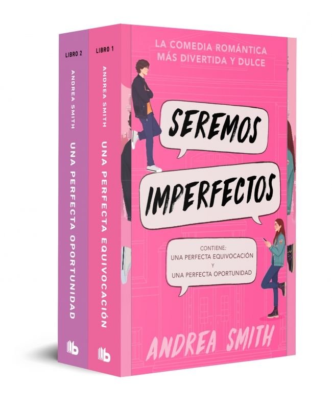 SEREMOS IMPERFECTOS PACK CON UNA PERFECTA EQUIVOCACION UNA P, de ANDREA SMITH | portada del libro
