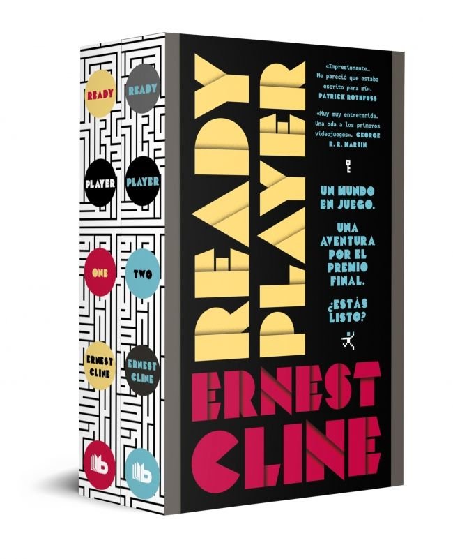 PACK READY PLAYER, de ERNEST CLINE | portada del libro