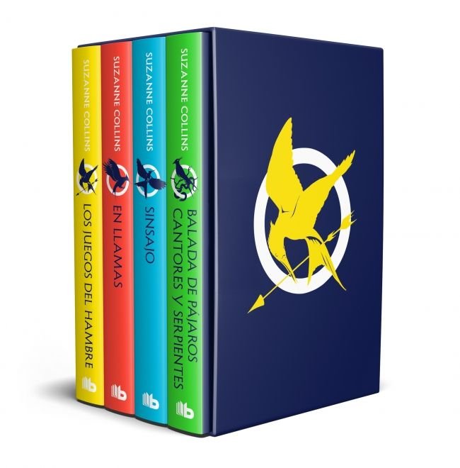 ESTUCHE JUEGOS DEL HAMBRE, de SUZANNE COLLINS | portada del libro