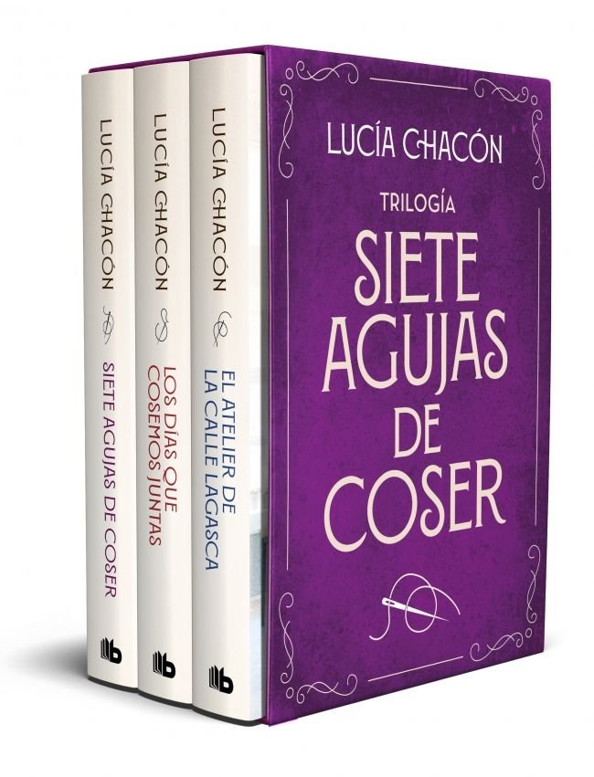(estuche).siete agujas de coser.(ficcion), de LUCIA CHACON | portada del libro