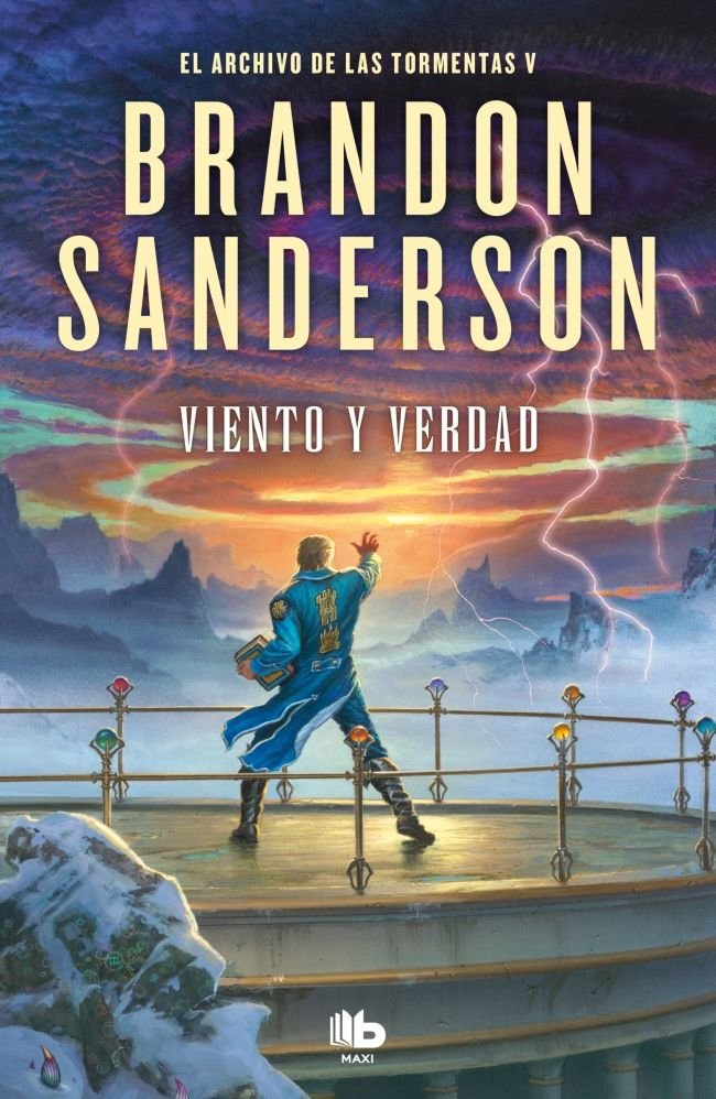 VIENTO Y VERDAD EL ARCHIVO DE LAS TORMENTAS 5, de BRANDON SANDERSON | portada del libro