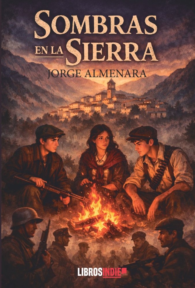 Sombras en la Sierra, de Almenara, Jorge | portada del libro