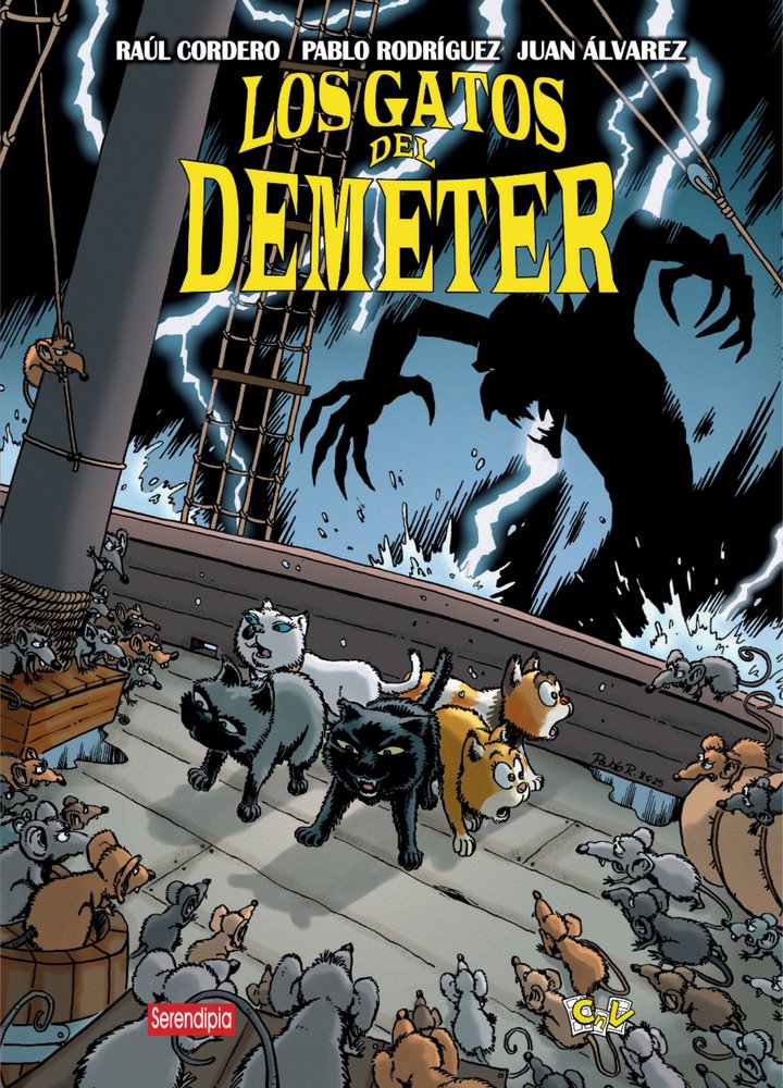 LOS GATOS DEL DEMETER, de Álvarez, Juan | portada del libro