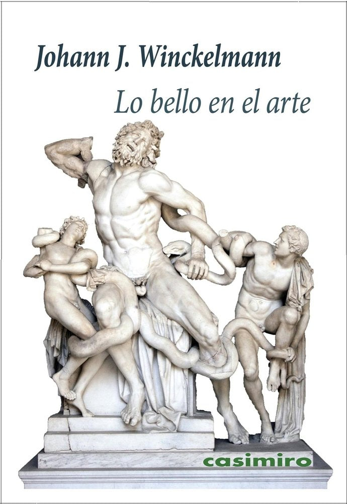 BELLO EN EL ARTE,LO, de WINCKELMANN,JOHANN JOACHIM | portada del libro