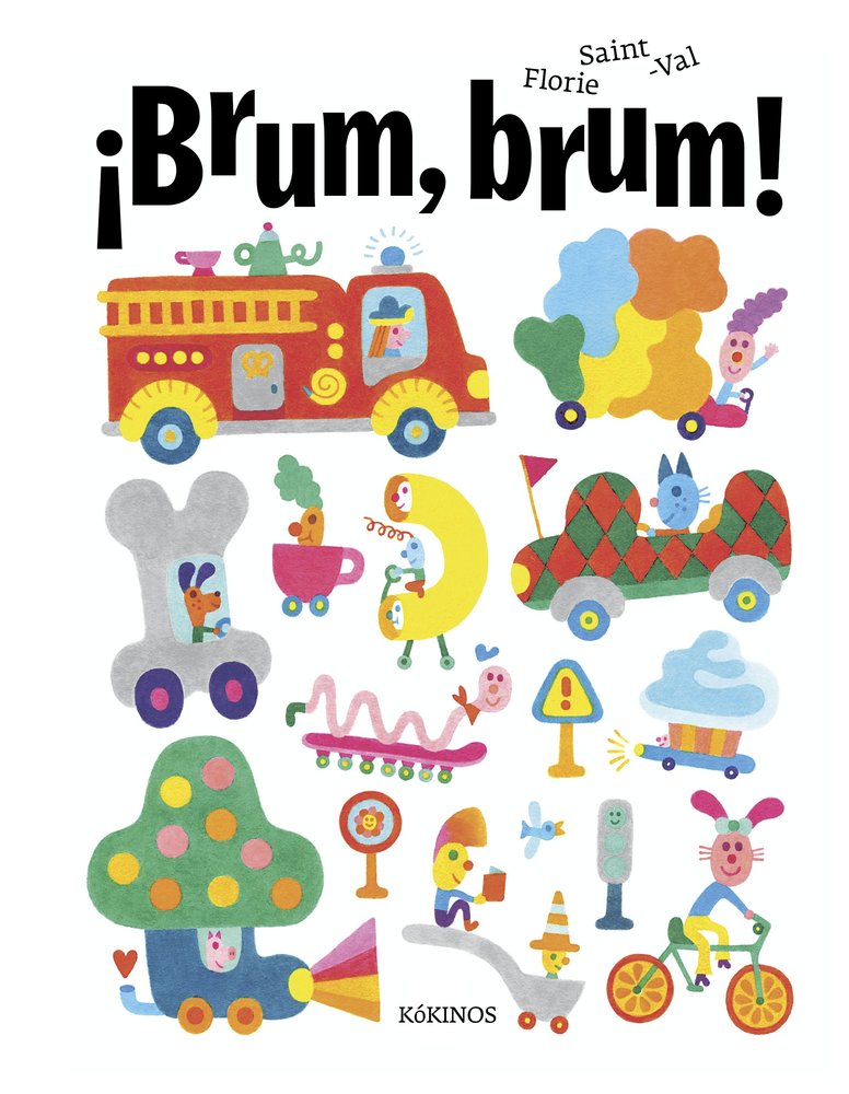 ¡Brum, brum!, de SAINT-VAL | portada del libro