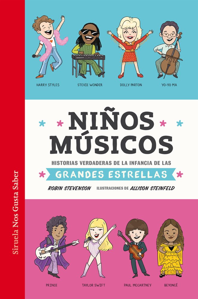 NIÑOS MUSICOS, de STEVENSON, ROBIN | portada del libro