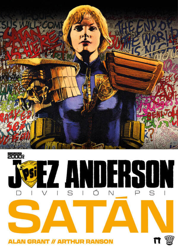 JUEZ ANDERSON: SATAN, de ALAN GRANT, ARTHUR RANSON | portada del libro