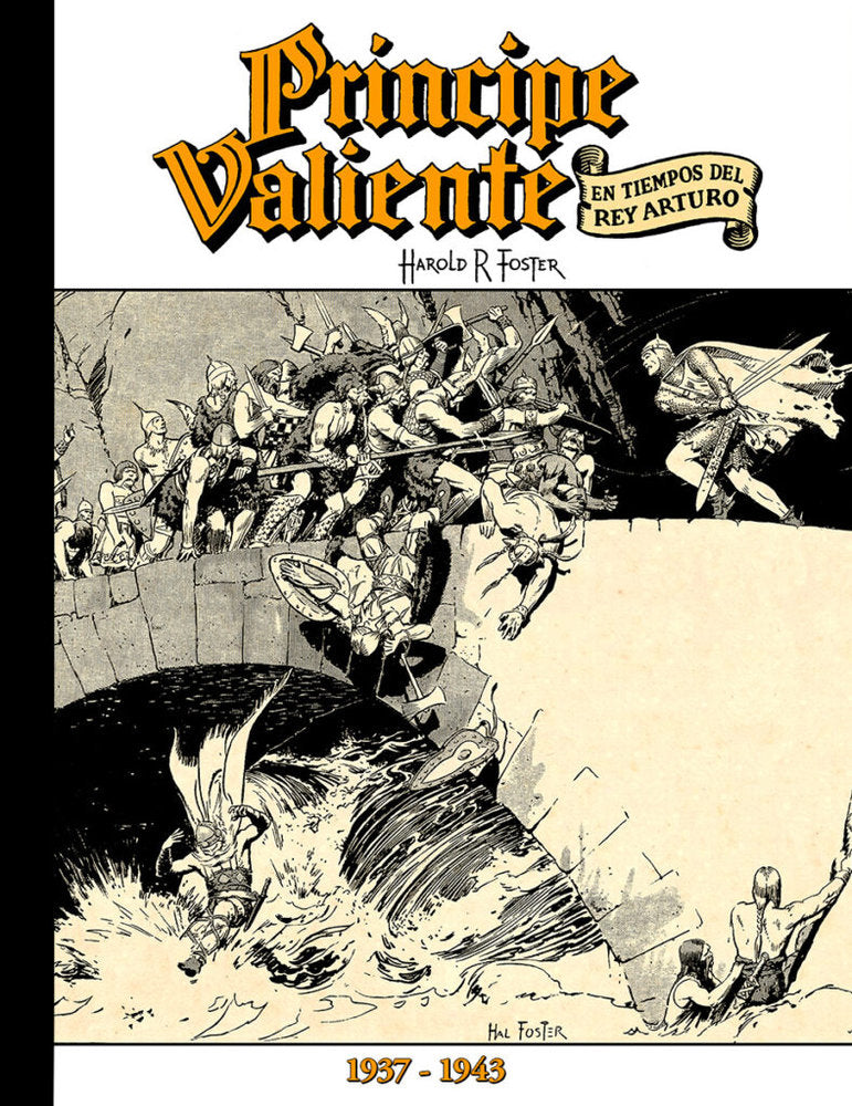 PRINCIPE VALIENTE INTEGRAL : 1937-1943, de HAROLD FOSTER | portada del libro