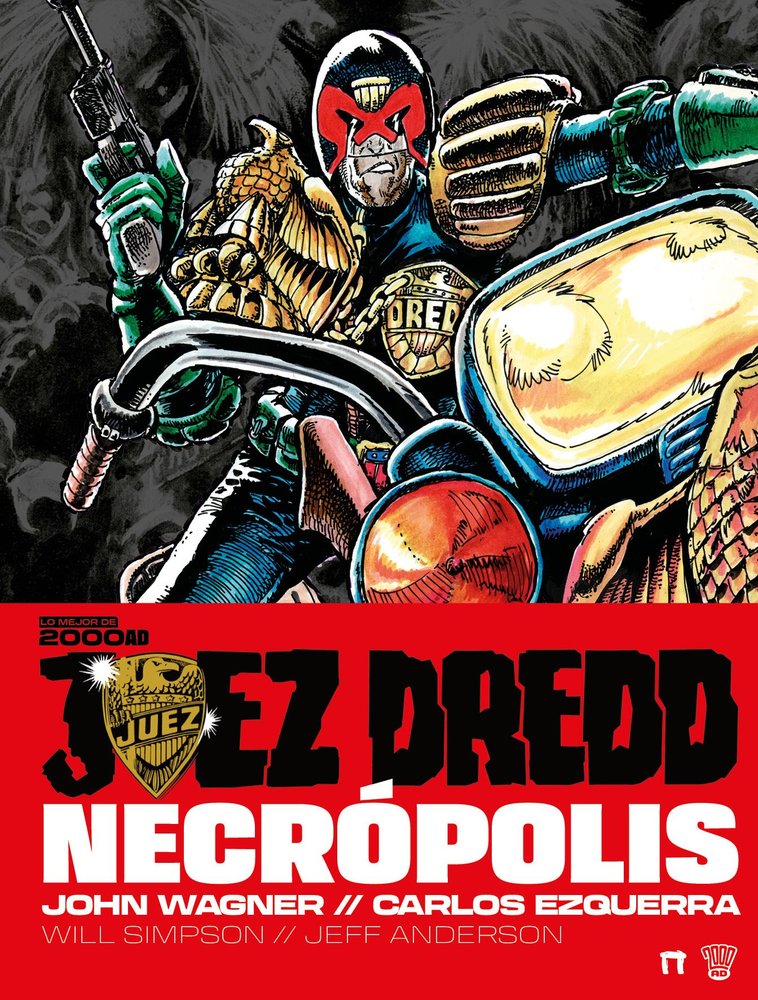 JUEZ DREDD: NECROPOLIS, de WAGNER, JOHN | portada del libro