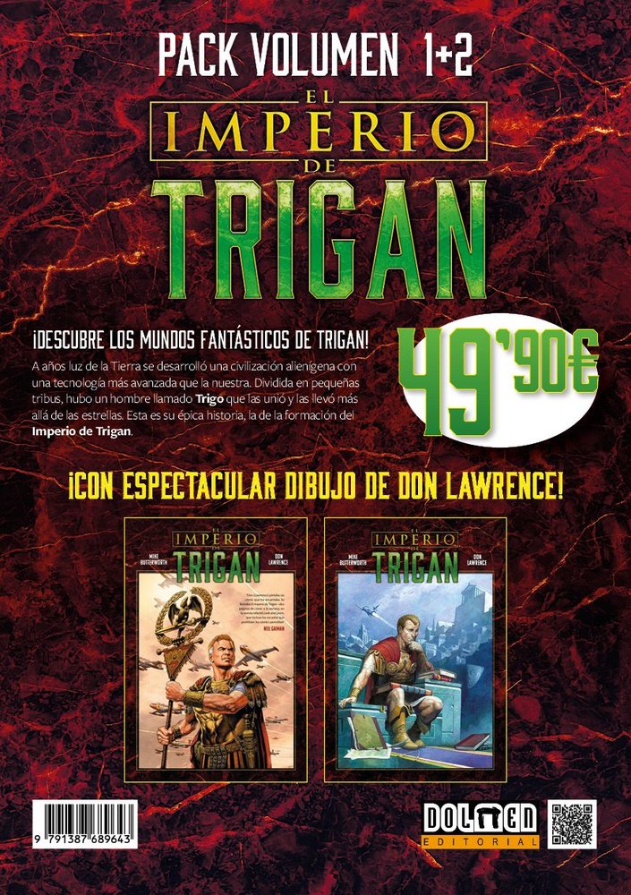 PACK - EL IMPERIO DE TRIGAN, de BUTTERWORTH, MIKE | portada del libro
