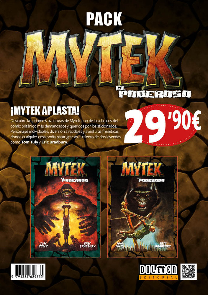 (PACK).MYTEK EL PODEROSO.(PLAN B), de TULLY, TOM | portada del libro