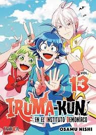 IRUMA-KUN EN EL INSTITUTO DEMONIACO 13, de NISHI | portada del libro