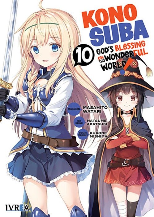KONOSUBA 10, de WATARI | portada del libro
