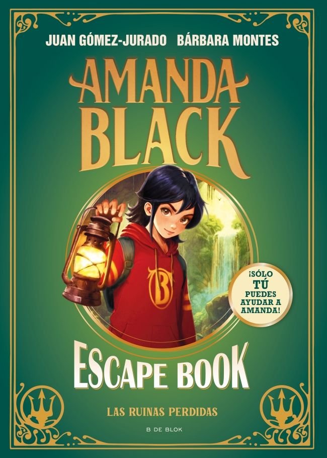 AMANDA BLACK ESCAPE BOOK LAS RUINAS PERDIDAS, de JUAN GOMEZ-JURADO | portada del libro