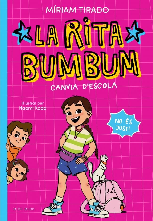 RITA BUMBUM 1 LA RITA BUMBUM CANVIA D'ESCOLA, de MIRIAM TIRADO | portada del libro