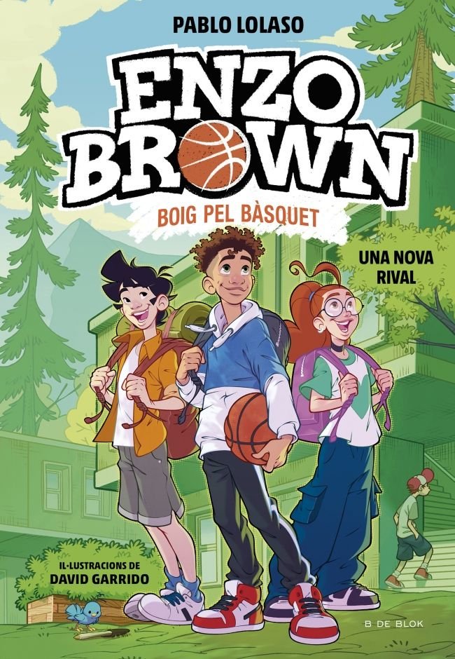 ENZO BROWNBOIG PEL BASQUET 4 UNA NOVA RIVAL, de PABLO LOLASO | portada del libro