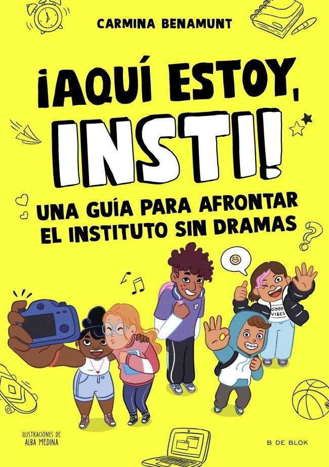 AQUI ESTOY INSTI, de CARMINA BENAMUNT | portada del libro