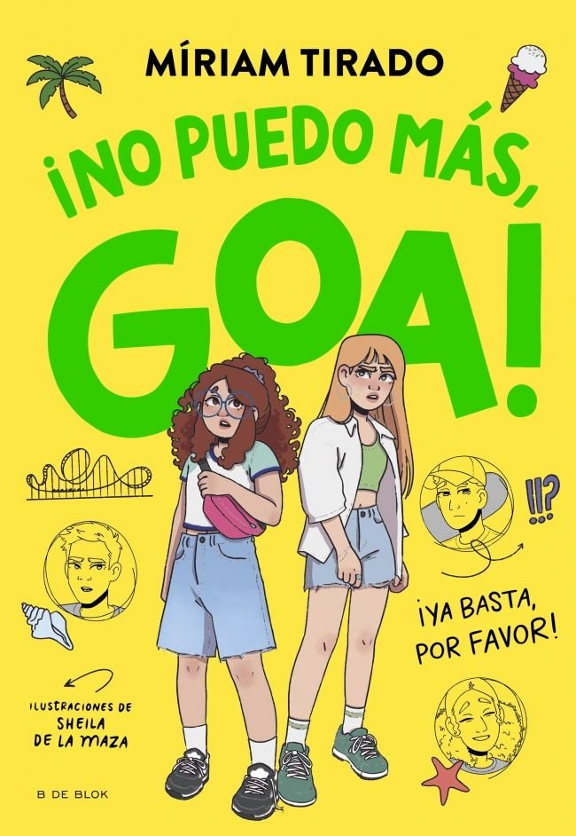 ME LLAMO GOA 11 NO PUEDO MAS GOA, de MIRIAM TIRADO | portada del libro