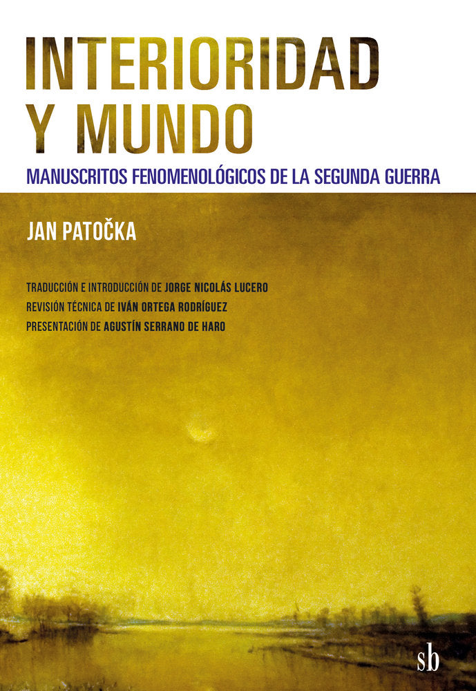 Interioridad y mundo, de Patoka, Jan | portada del libro