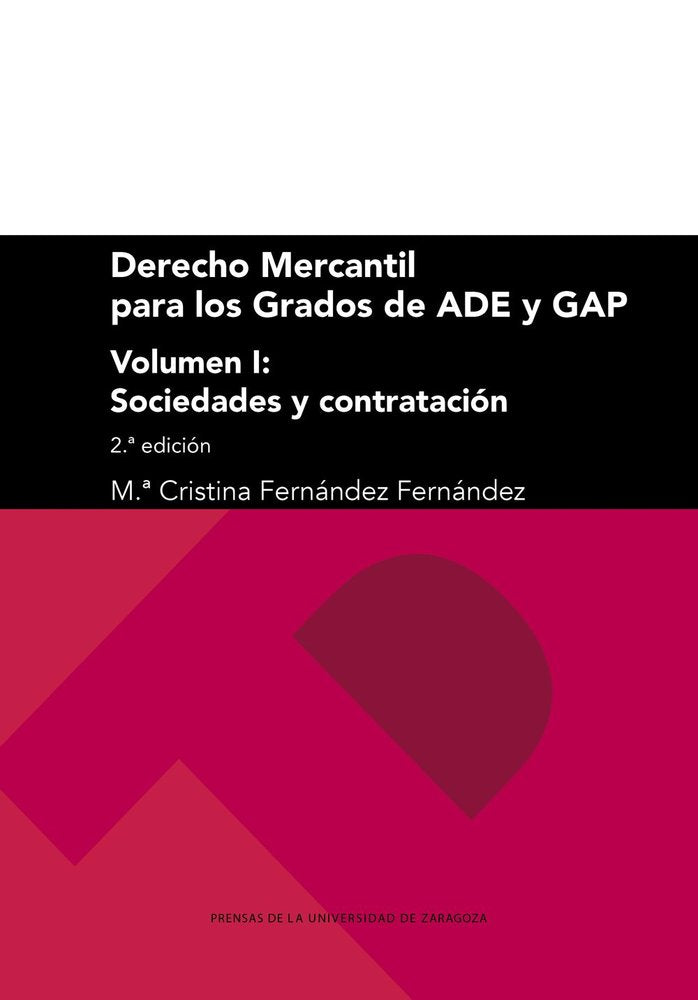 DERECHO MERCANTIL PARA LOS GRADOS DE ADE Y GAP, de FERNANDEZ FERNANDEZ | portada del libro
