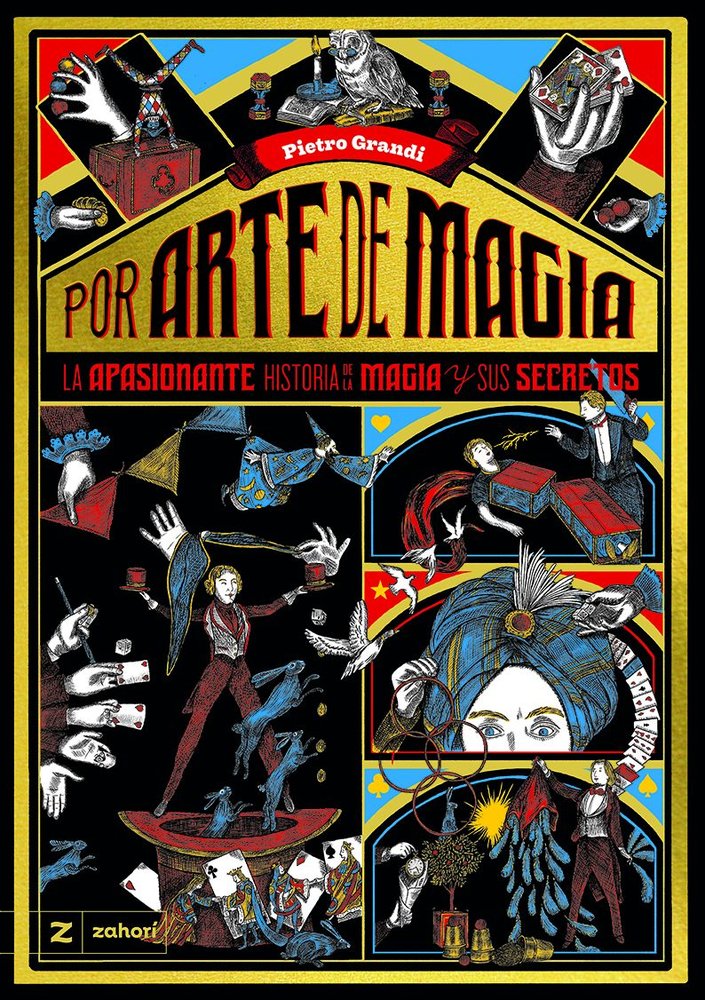 POR ARTE DE MAGIA, de GRANDI, PIETRO | portada del libro