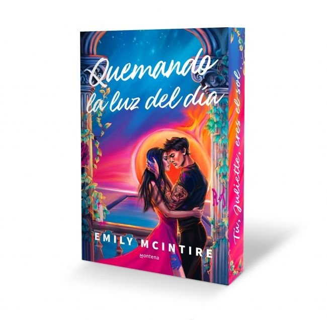 QUEMANDO LA LUZ DEL DIA, de EMILY MCINTIRE | portada del libro