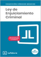 LEY ENJUICIAMIENTO CRIMINAL, de Varios autores | portada del libro